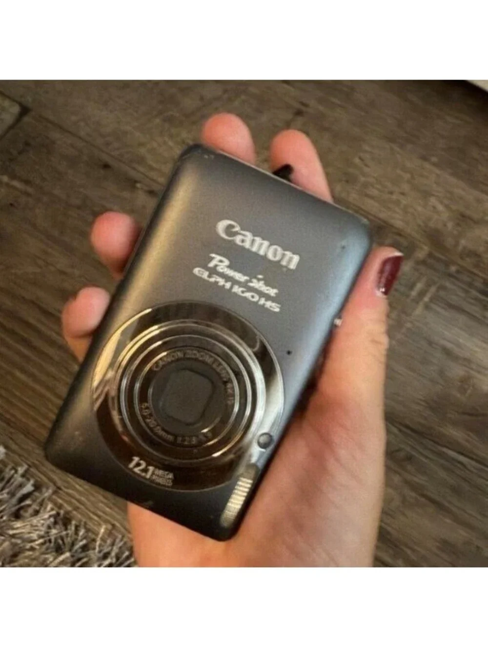 Canon PowerShot ELPH 100 HS Digital Camera Y2K 2000s Digicam *Tested & Working*